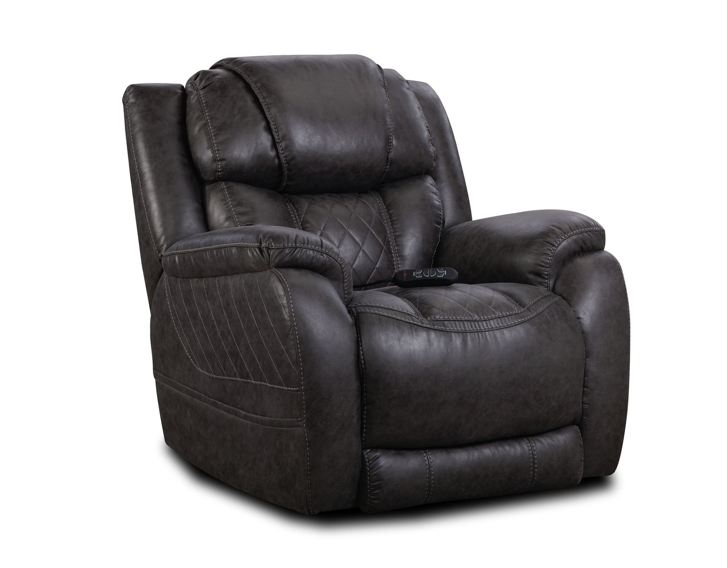 Daytona Recliner Power Headrest - Lumbar (Steel)