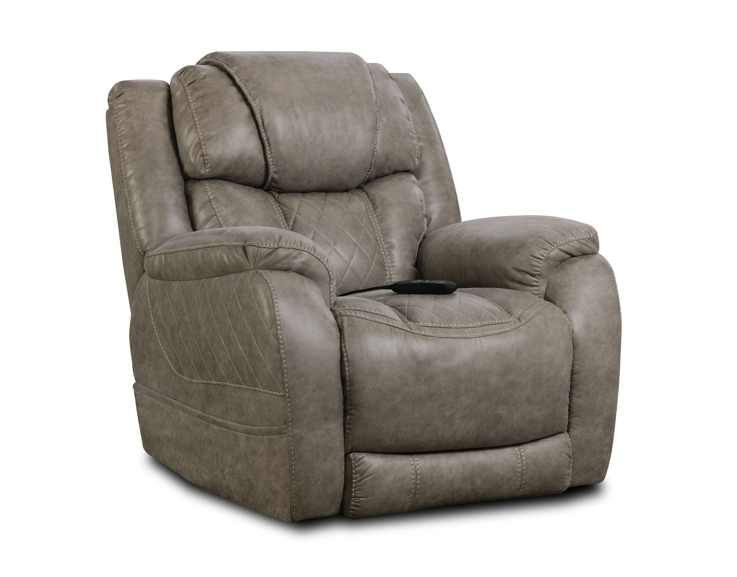 Daytona Recliner Power Headrest - Lumbar (Mushroom)