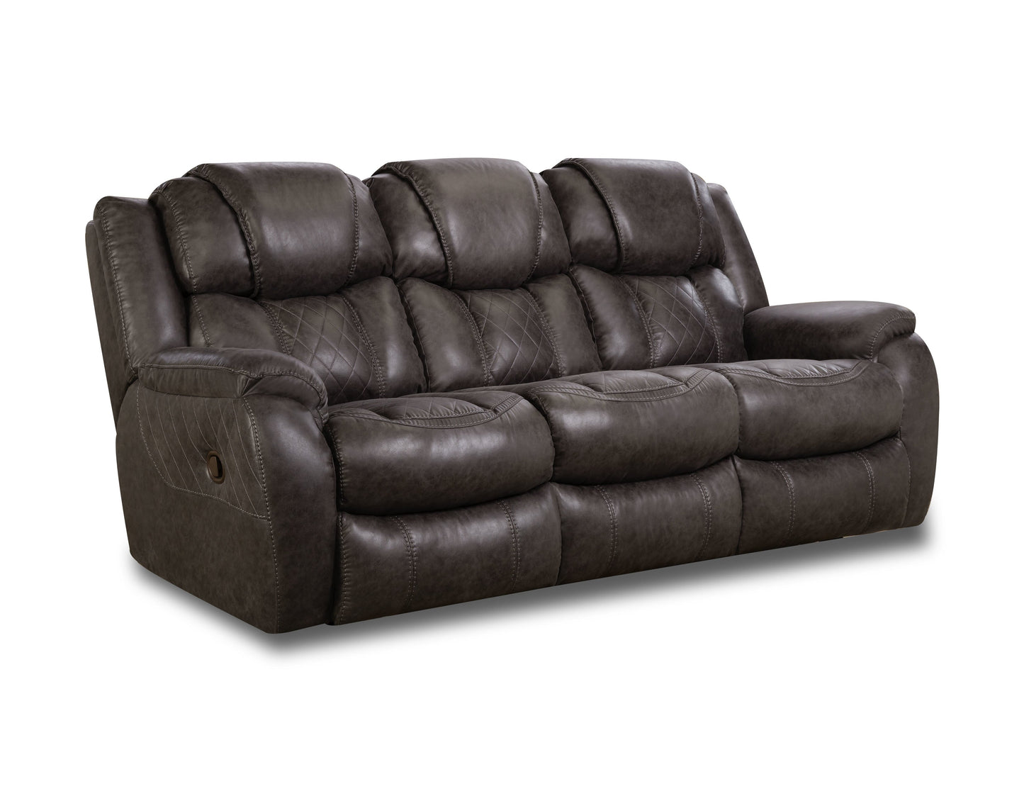 Daytona Reclining Sofa (Steel)