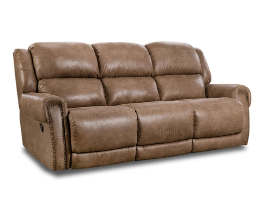 Maverick Reclining Sofa (Oak)