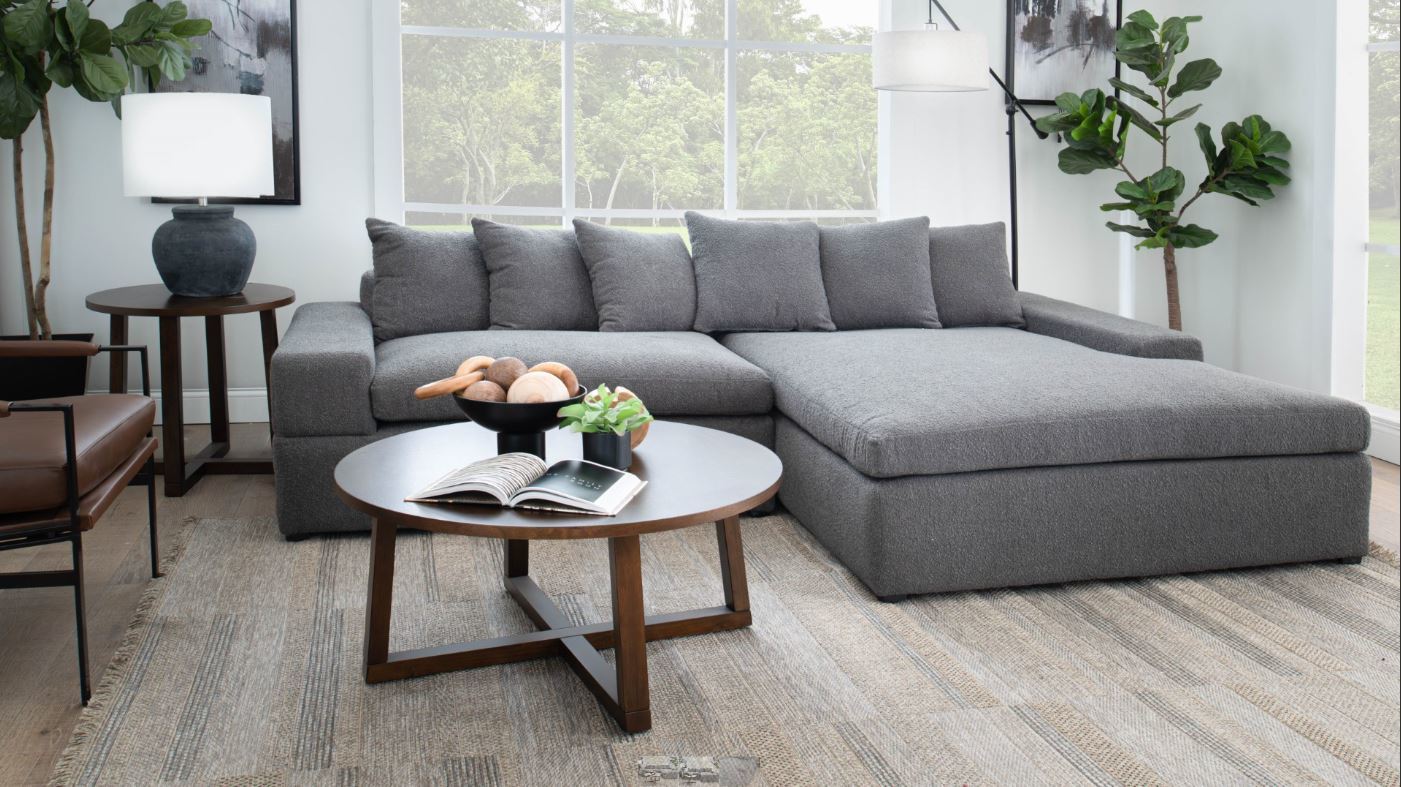 VIOLET GREY CHAISE
