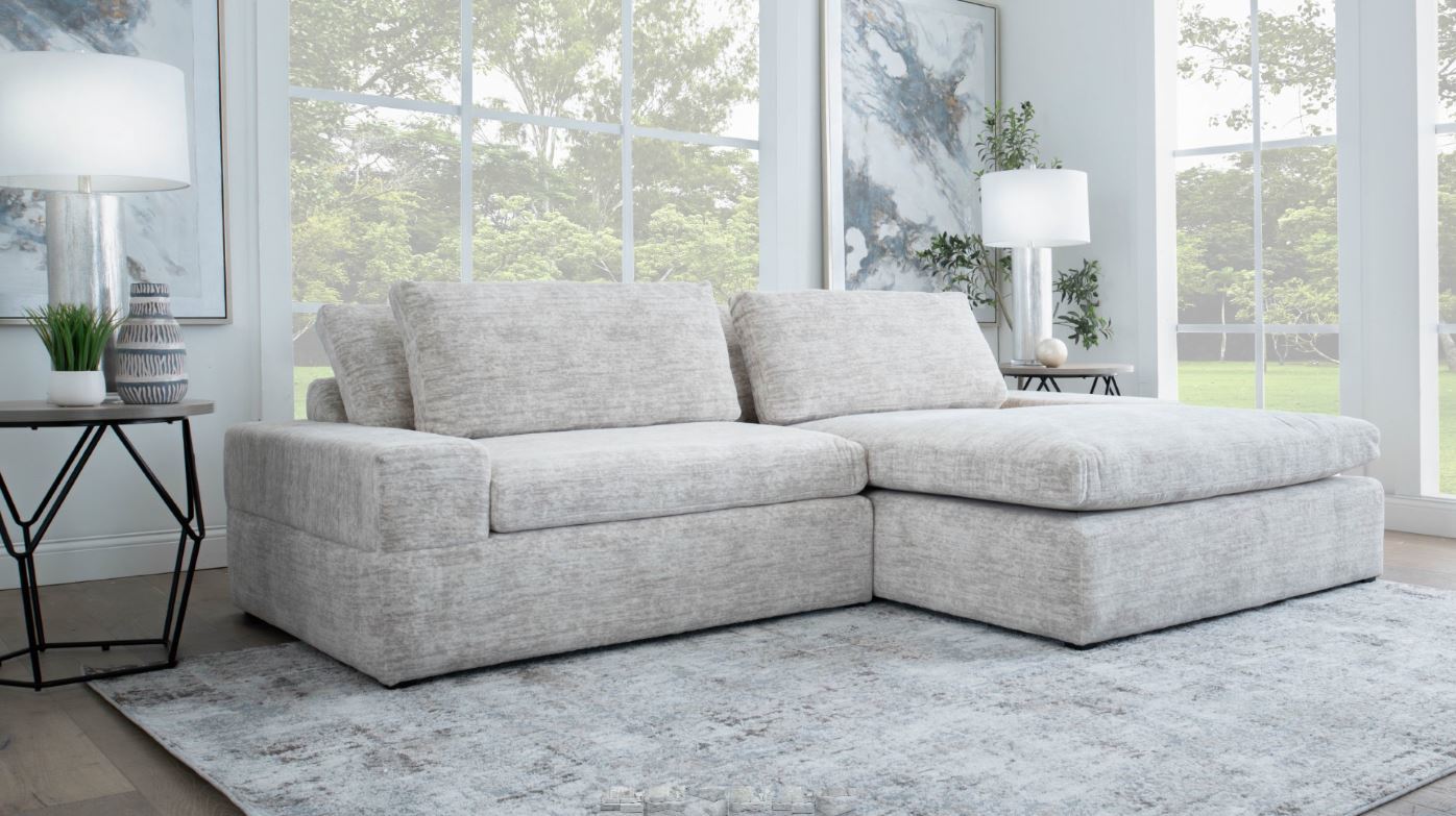 INDIE LOVESEAT PARCHMENT