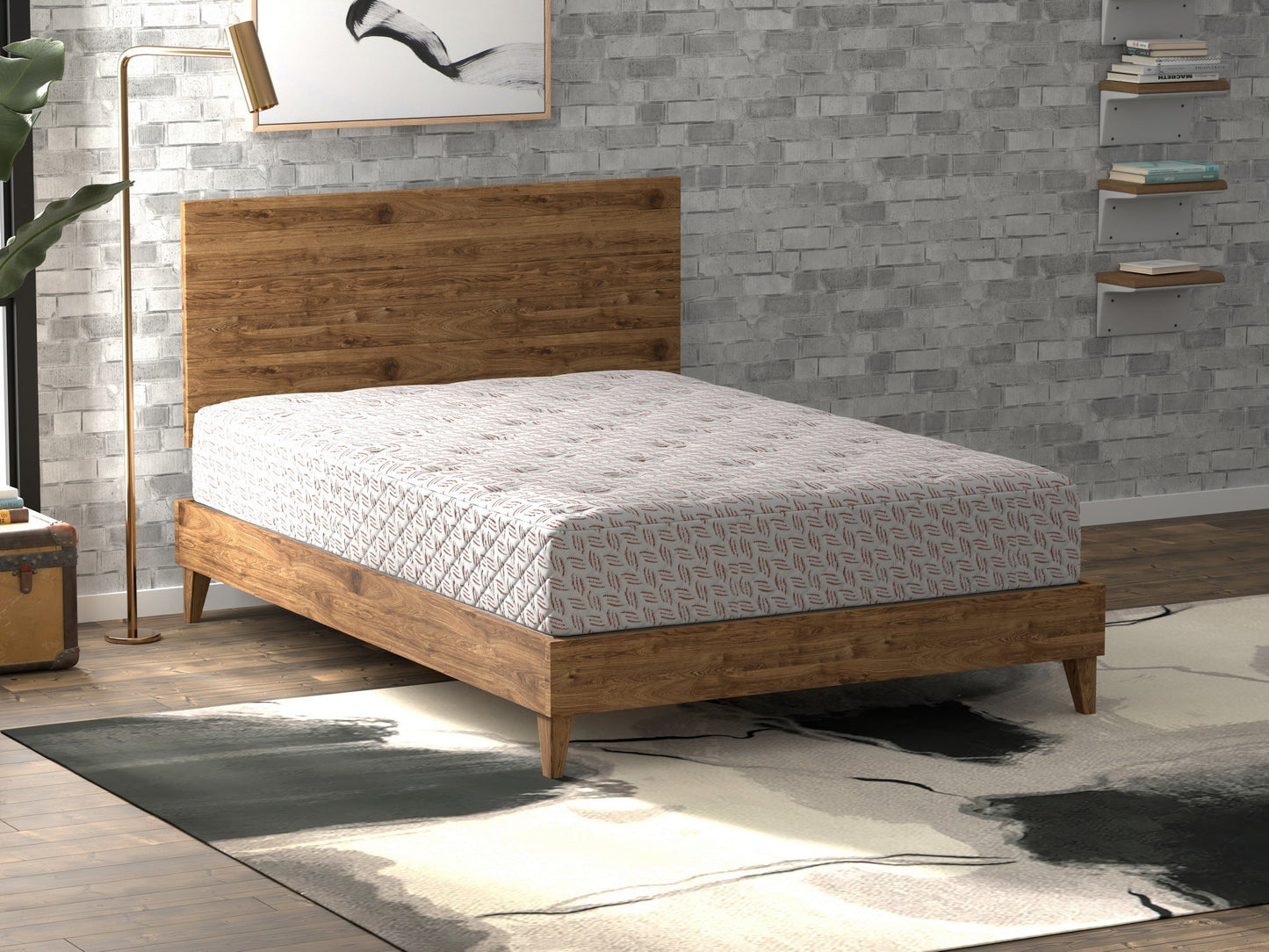 Sapphire Sleep 14 In Copper Hybrid PL (EIS127A) Flatpack
