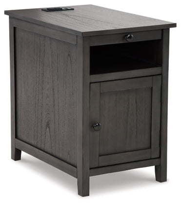 Treytown Chairside End Table (Gray)