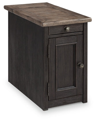 Tyler Creek Chair Side End Table (Storage)