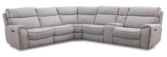 Opal Dove/Contrast Welt  - 70356HM D1.5-1ZGEH (15309-3/35526-2) Armless P2 Zero Gravity Recliner