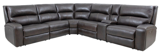 Softee Coffee Leather - U70353HM D1.5 (3704) Armless Chair