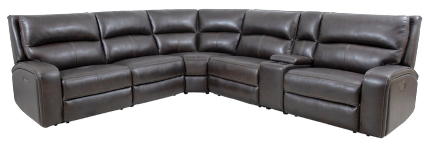 Softee Coffee Leather - U70353HM AL1.5-1ZGEH (3704) LAF P2 Zero Gravity Recliner
