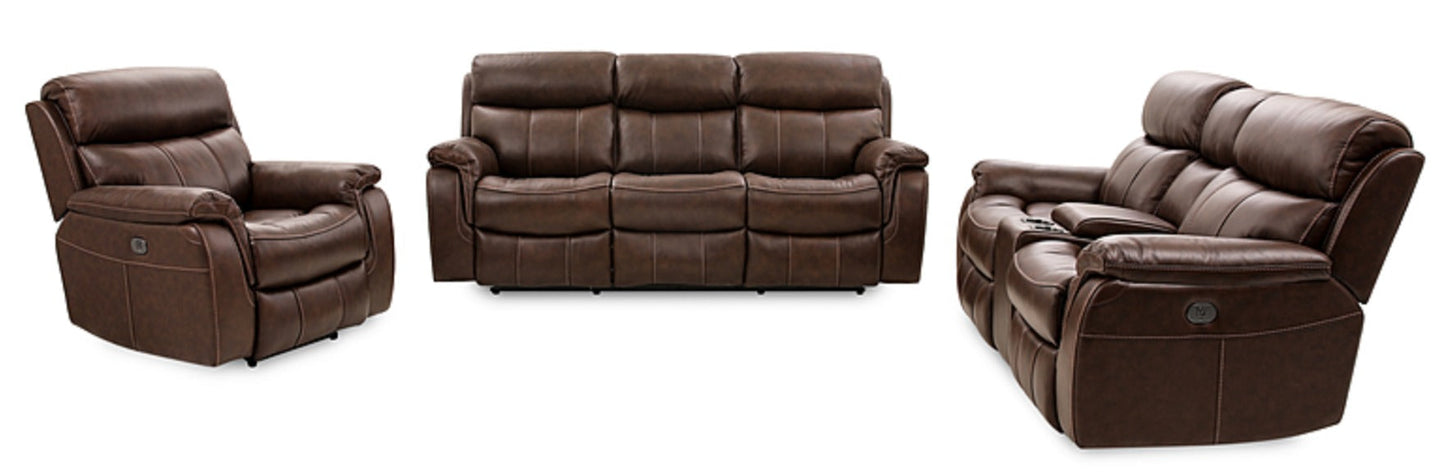 Brazil Tobacco Leather - UXW9020M AR1-1E (2042D) RAF P1 Recliner