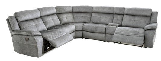 Lugano Gunmetal - 9222AR1.5-1M (15689) RAF Wide Manual Recliner