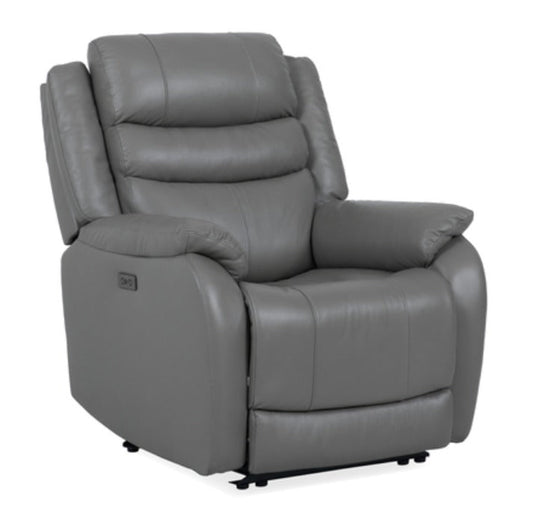 Madris Supreme Grey Leather - 70522L1-1ZGE (1023) Zero Gravity PWR Recliner