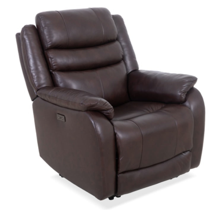 Madris Brown Leather - 70522L1-1ZGE (1027) Zero Gravity PWR Recliner