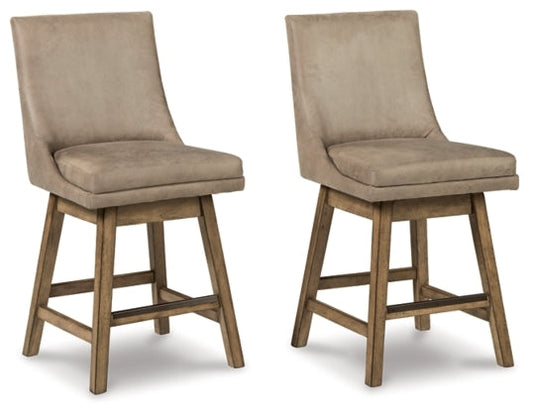 Tallenger Uph Swivel Barstool (2/Cn)