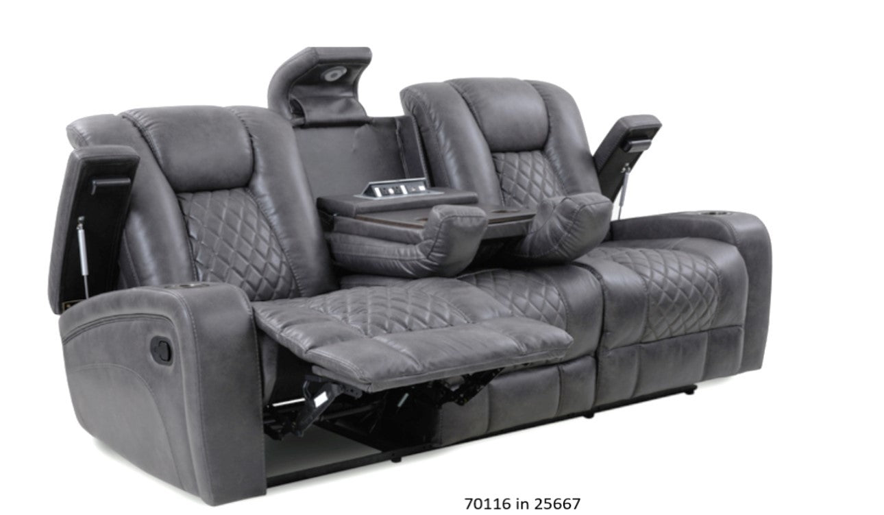 Cowboy Granite - 70116M L1-1K (25667C) Glder Recliner