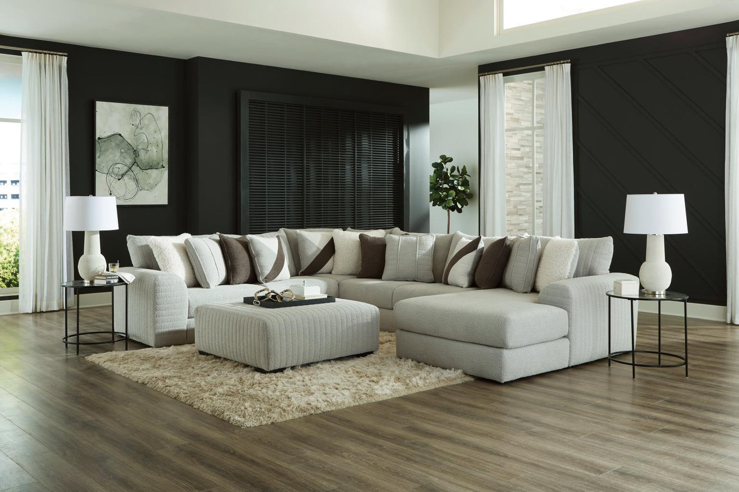 Viking Dove LAF Loveseat