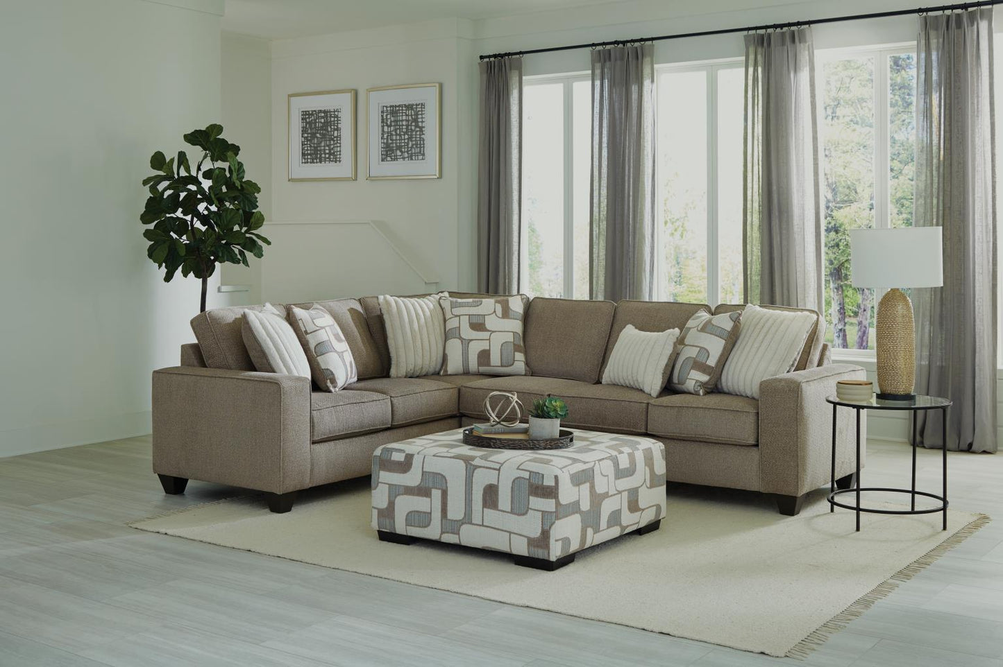 Huey Heather LAF Sofa