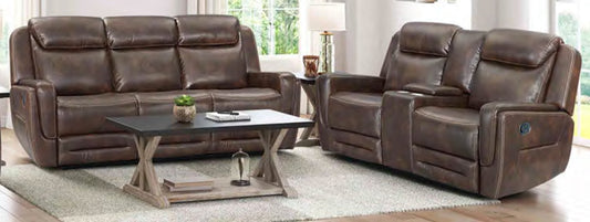 Maverick Brown Reclining Sofa