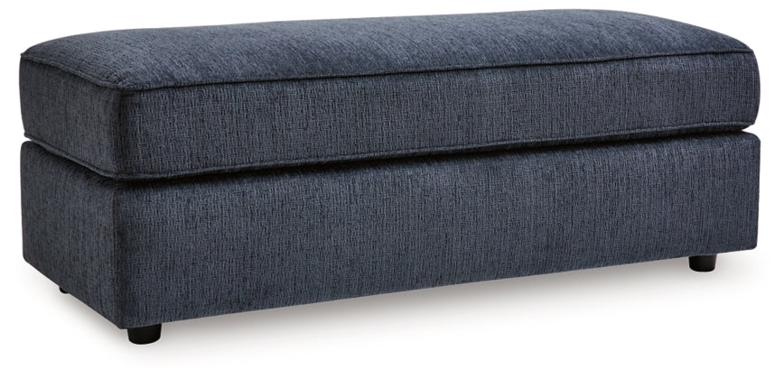 Albar Place Cobalt Oversized Accent Ottoman