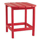 Sundown Treasure Rectangular End Table (Red)