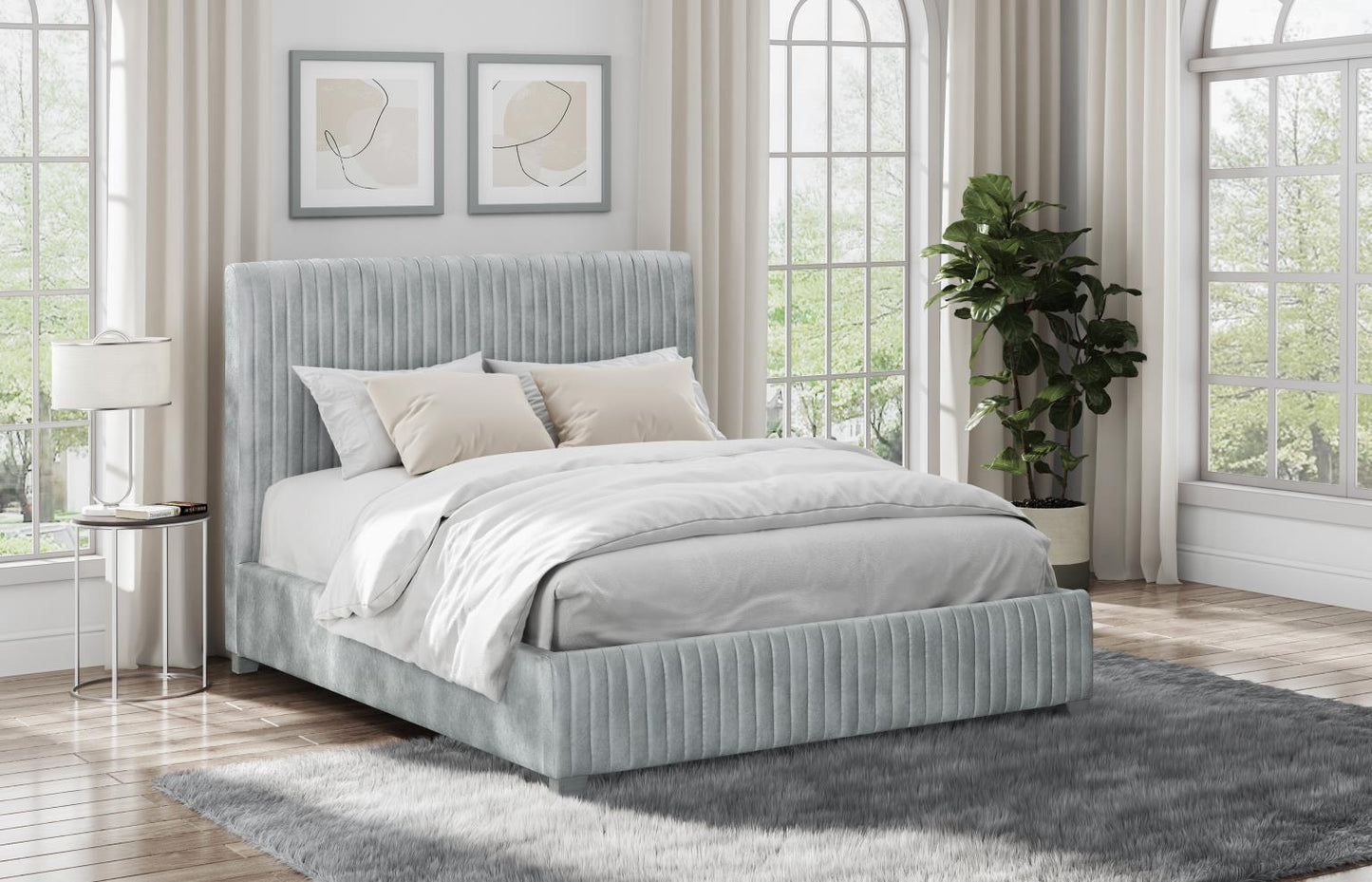 Yellowstone Smoke Queen Bed