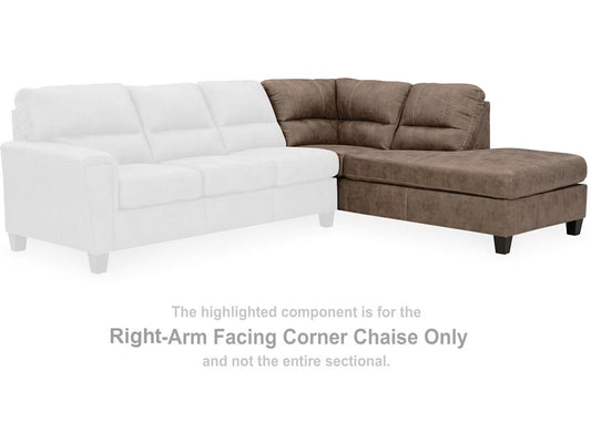 Navi Fossil Sectional RAF Corner Chaise