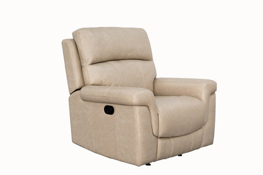 Lambeau Sand Dual Power Recliner w/ Popout Cup Holders (No Rock w/ Power)