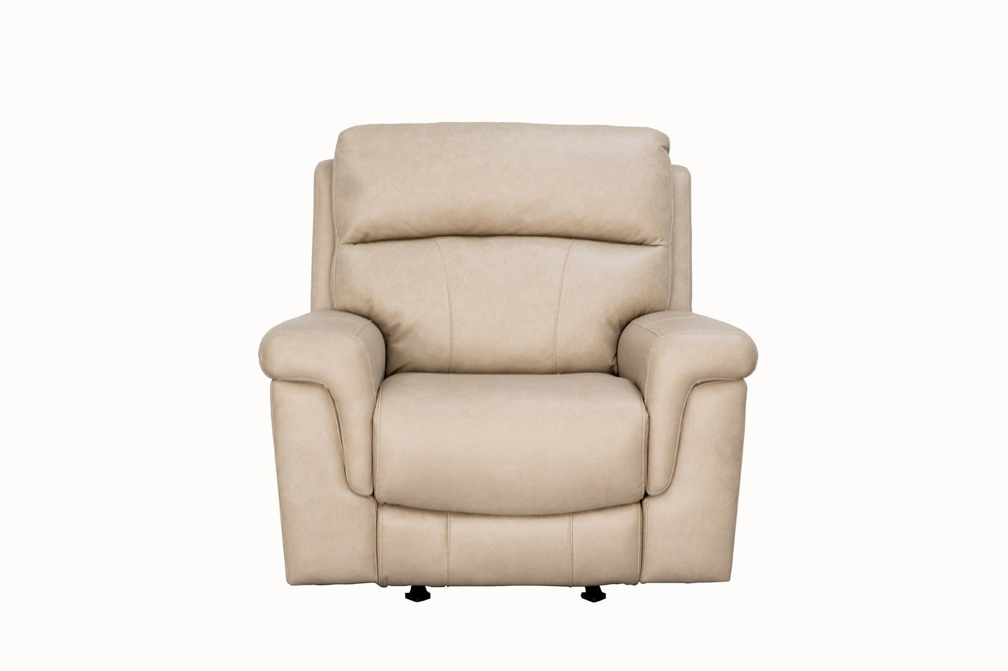 Lambeau Sand Power Recliner w/ Popout Cup Holders (No Rock w/ Power)