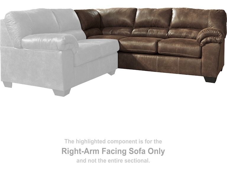 Bladen Coffee Sectional RAF Sofa