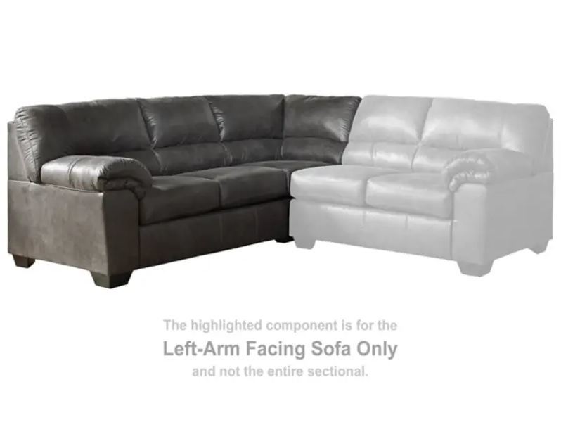 Bladen Slate Sectional LAF Sofa