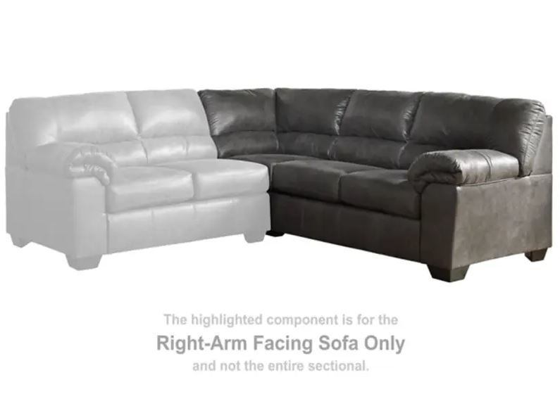 Bladen Slate Sectional RAF Sofa