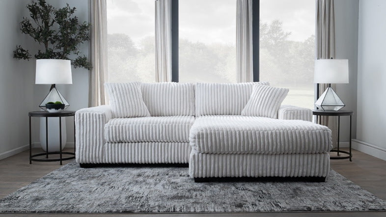 WREN CREAM SOFA REVERSIBLE CHAISE