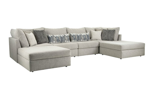 Jameson Ecru Ottoman