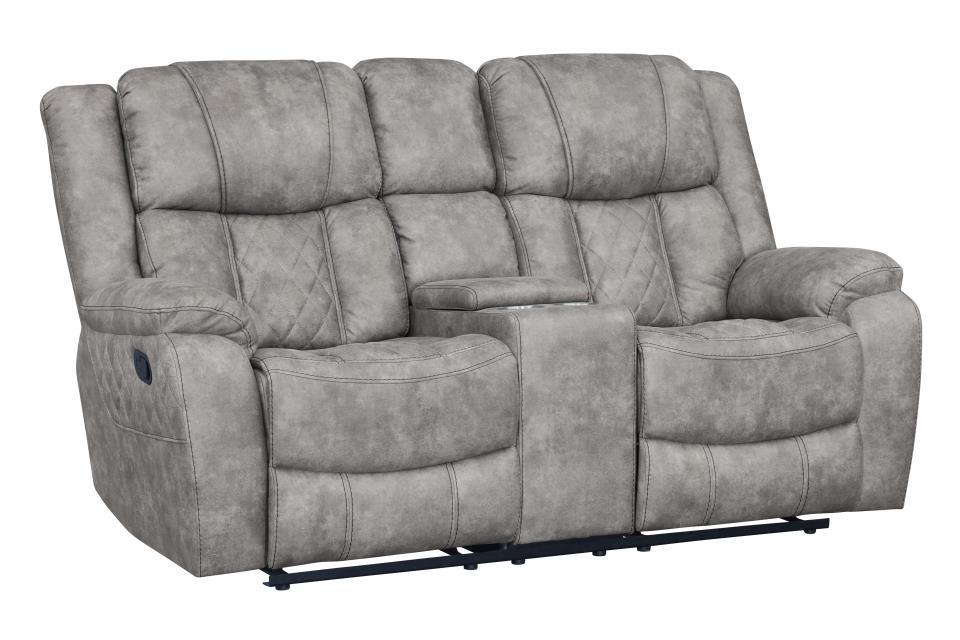 Lux Loveseat - Pewter