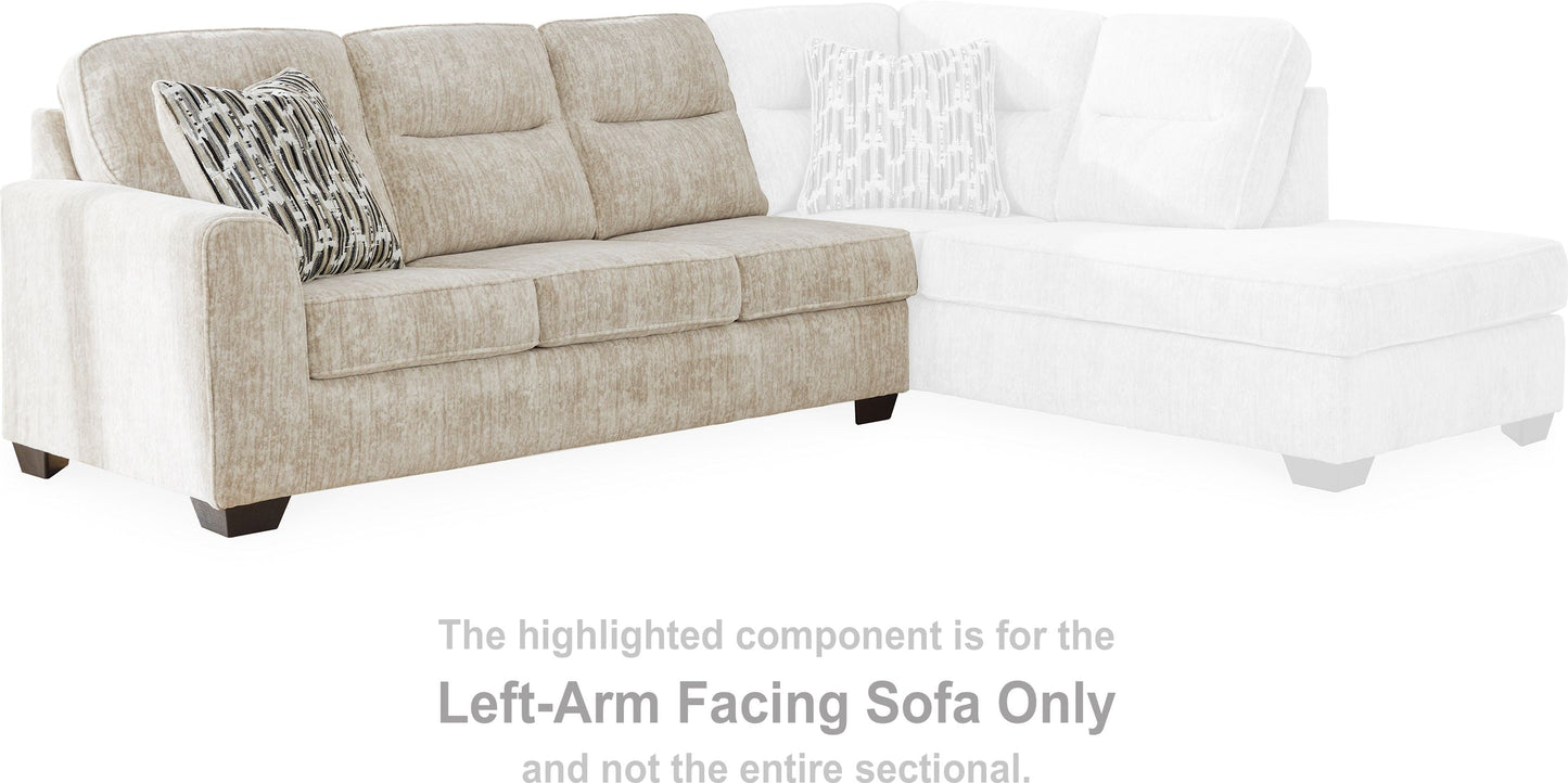 Lonoke Parchment (Sectional) LAF Sofa