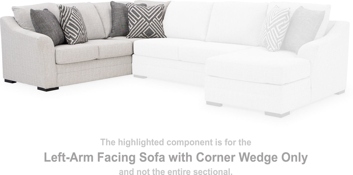 Koralynn Stone Nuvella (Sectional) LAF Corner Chaise