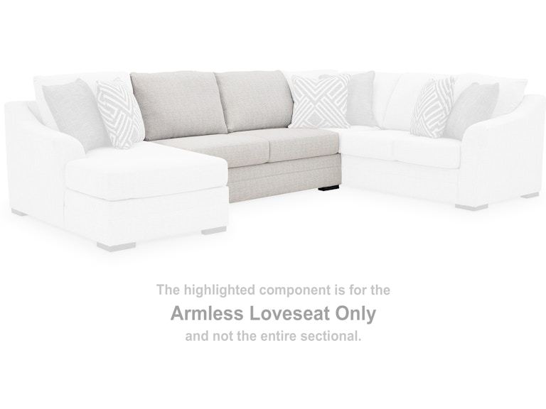 Koralynn Stone Nuvella (Sectional) Armless Love