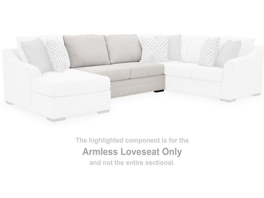Koralynn Stone Nuvella (Sectional) Armless Love