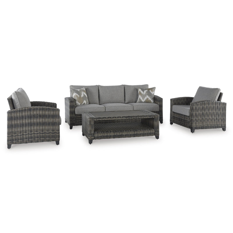 Oasis Court Sofa/Chairs/Table Set (4/CN)