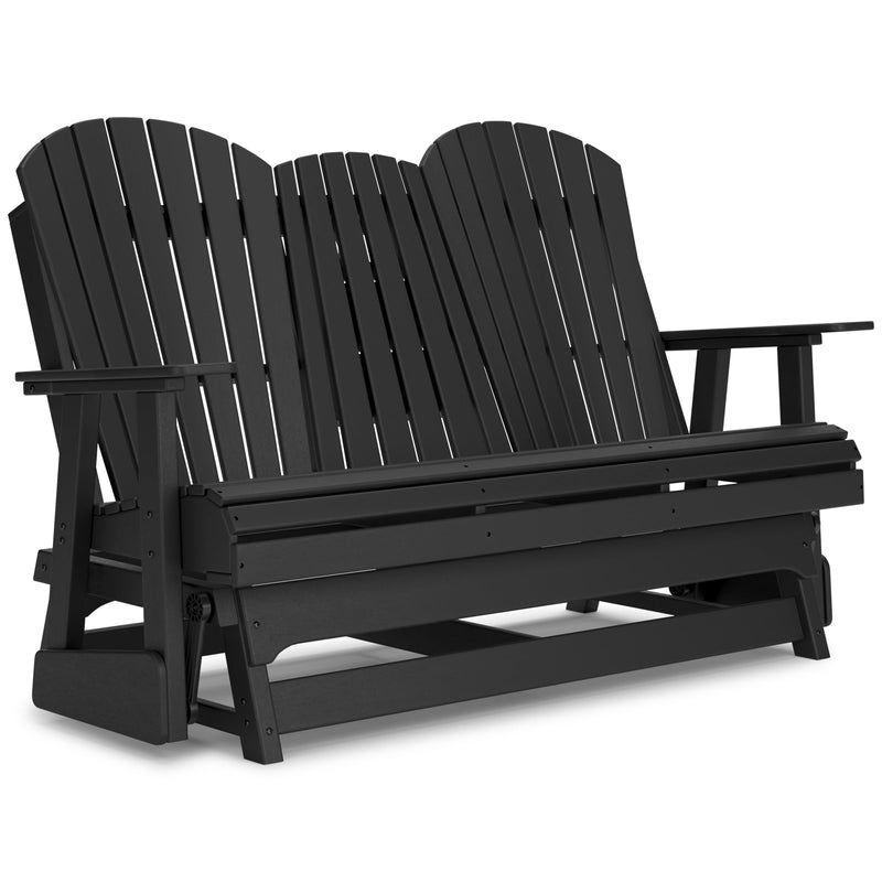 Hyland Wave Glider Loveseat (Black)