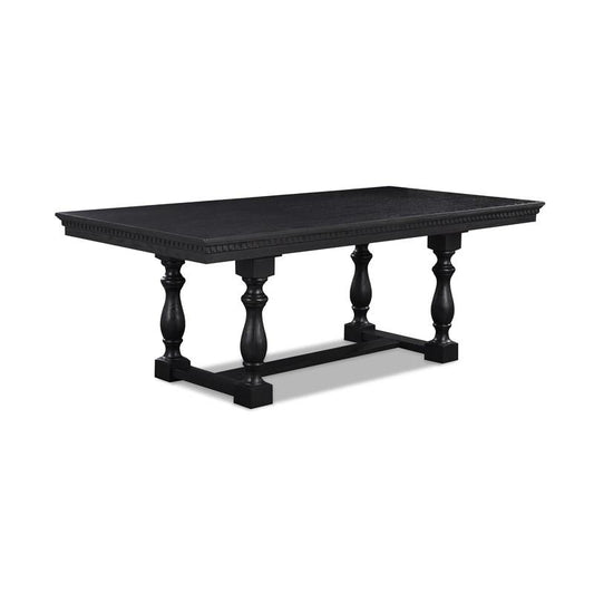 REGENT CHARCOAL BLACK DINING TBL BASE