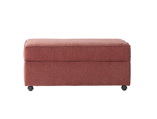 1750 - Tully Crimson Storage Ottoman