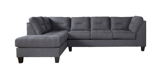 2500 - Jitterbug Grey (Sectional) Right Facing Sofa