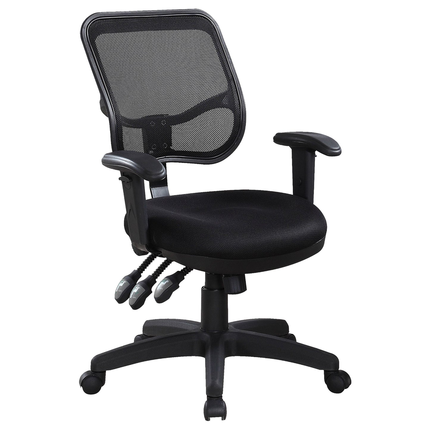 Rollo AdjusTable Height Office Chair Black