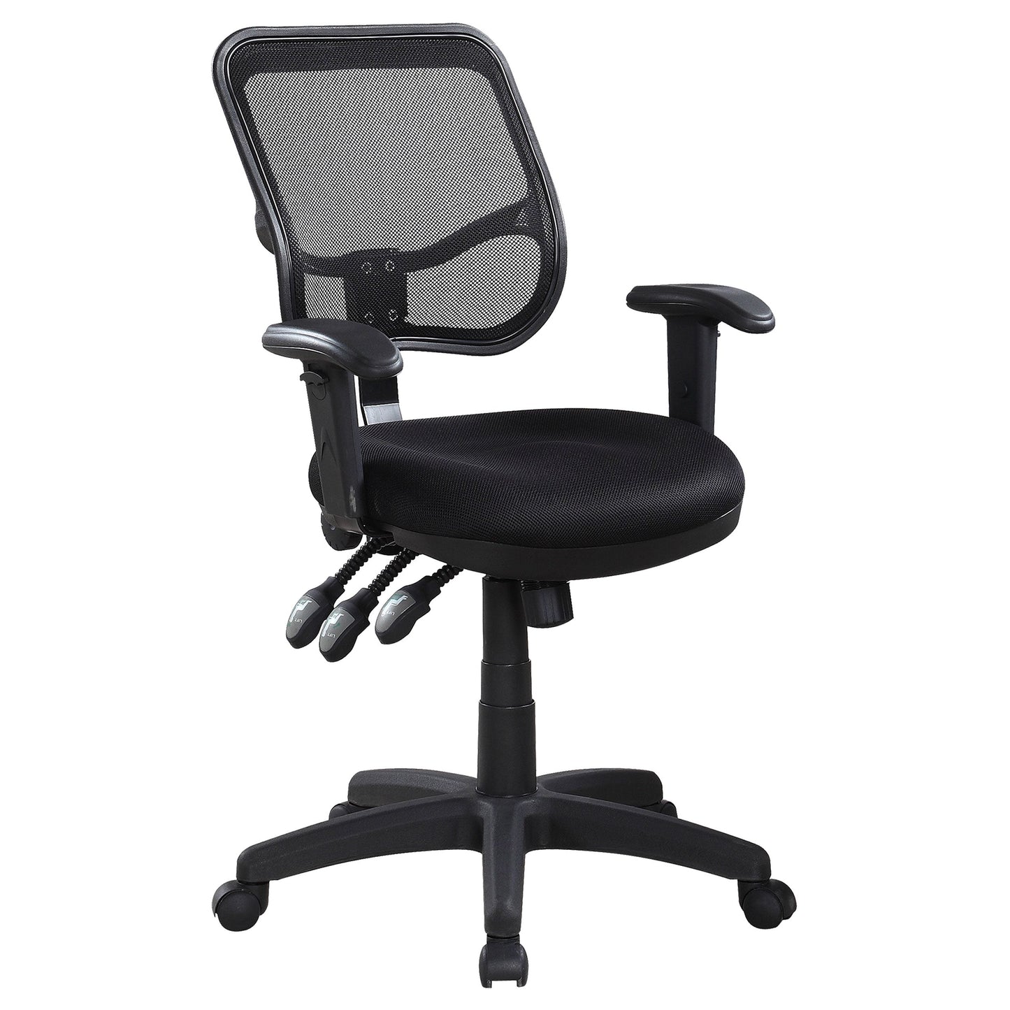 Rollo AdjusTable Height Office Chair Black