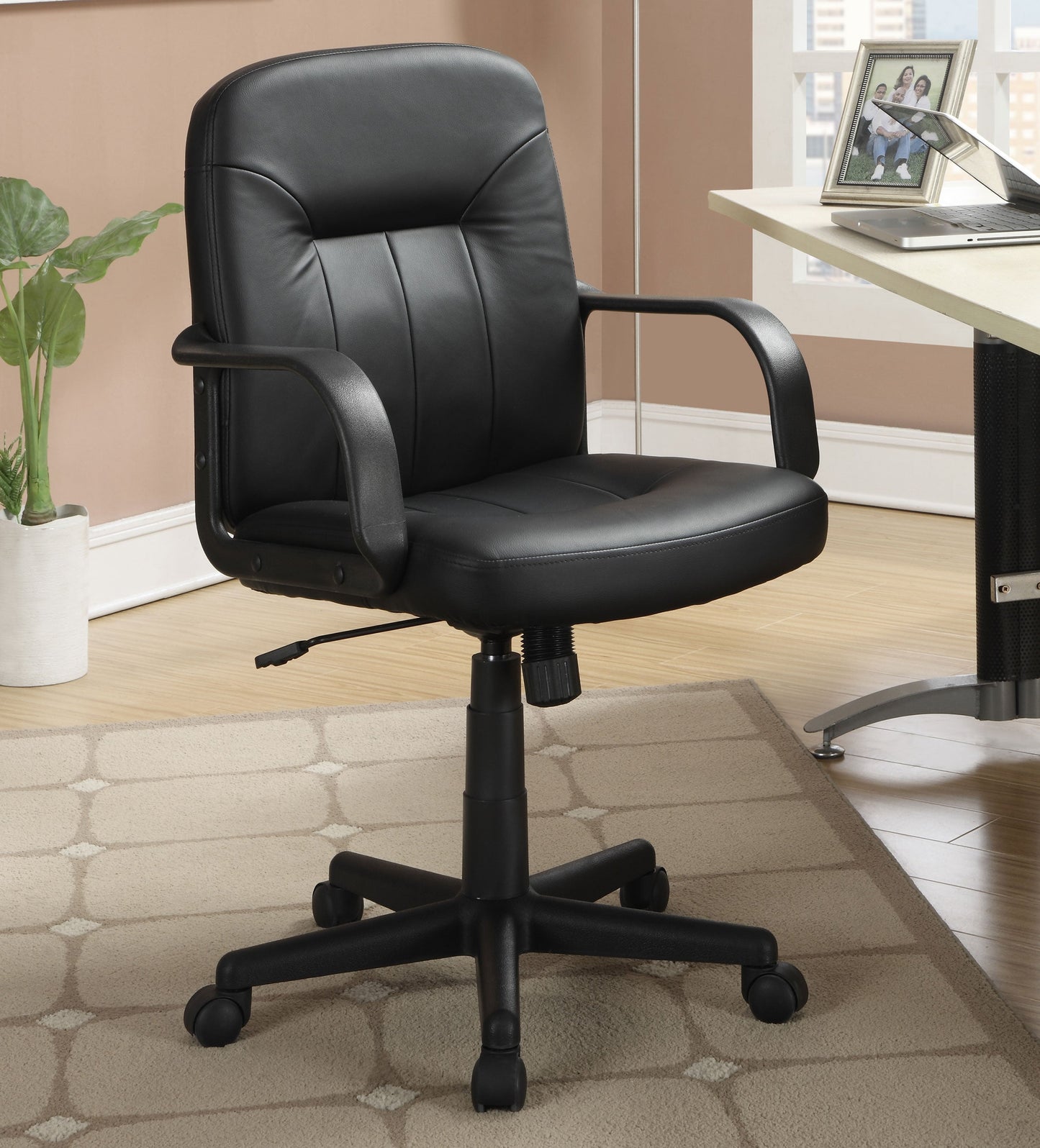 Minato AdjusTable Height Office Chair Black