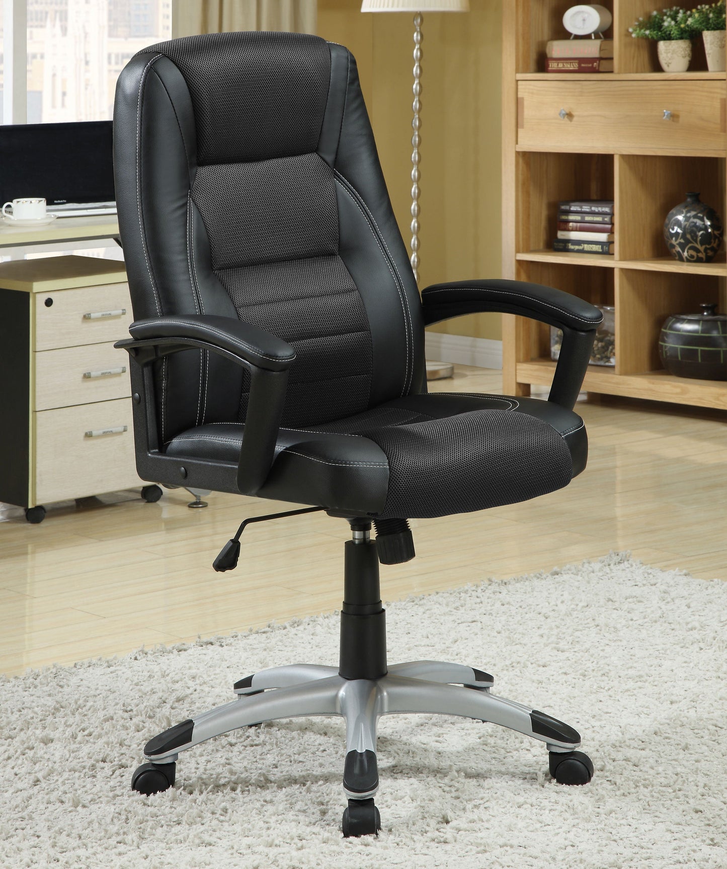 Dione AdjusTable Height Office Chair Black