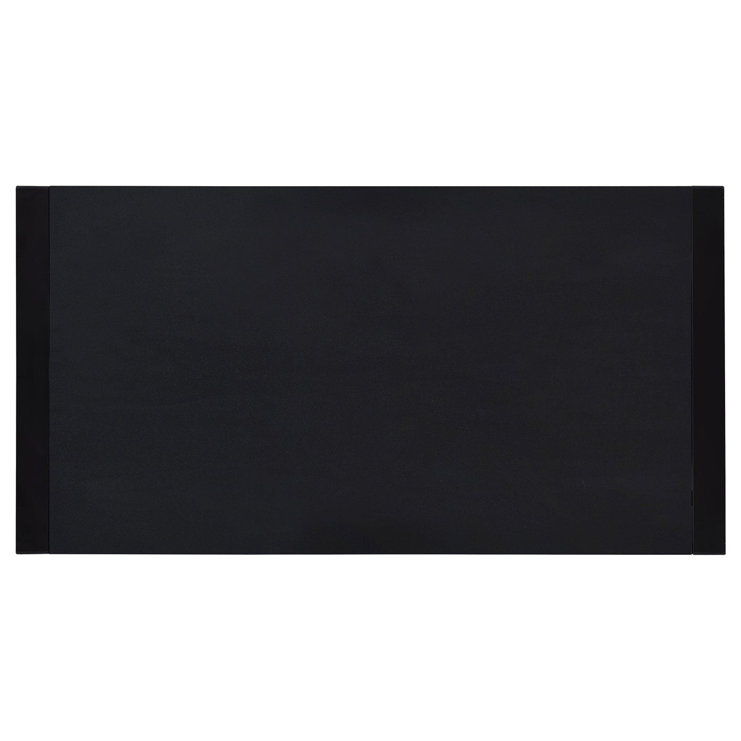 Mallet Computer Desk with Bottom Shelf Black