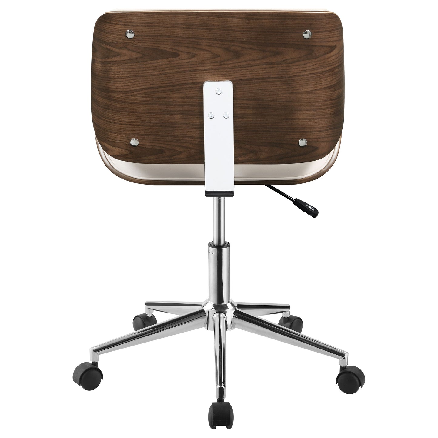 Addington AdjusTable Height Office Chair Ecru and Chrome