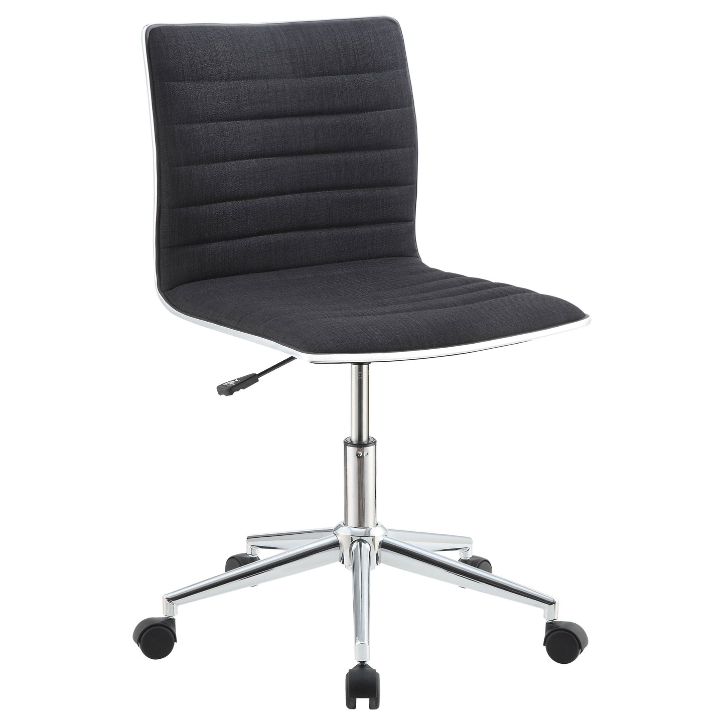 Chryses AdjusTable Height Office Chair Black and Chrome