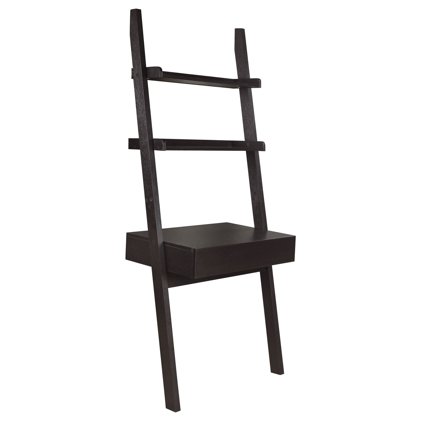 Colella 2-shelf Writing Ladder Desk Cappuccino
